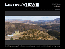 Tablet Screenshot of listingviews.com